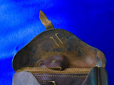 German Germany WW2 Luger P08 Brown Leather Holster