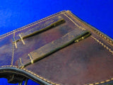 German Germany WW2 Luger P08 Brown Leather Holster