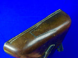 German Germany WW2 Luger P08 Leather Holster with US Belt Hanger