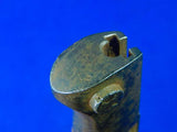 German Germany WW2 Mauser K98 Bayonet Fighting Knife w/ Scabbard