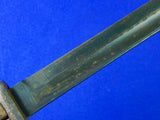 German Germany WW2 Mauser K98 Bayonet Fighting Knife w/ Scabbard
