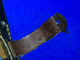 German Germany WW2 Mauser K98 Bayonet Knife Leather Frog Marked