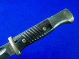German Germany WW2 Mauser K98 Matching # Bayonet Knife Dagger w/ Scabbard