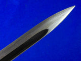 German Germany WW2 Mauser K98 Navy Bayonet Fighting Knife w/ Scabbard