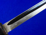 German Germany WW2 Mauser K98 Navy Bayonet Fighting Knife w/ Scabbard