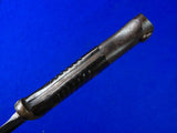 German Germany WW2 Mauser K98 Navy Bayonet Fighting Knife w/ Scabbard