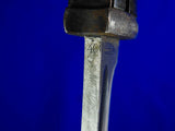 German Germany WW2 Mauser K98 Navy Bayonet Fighting Knife w/ Scabbard