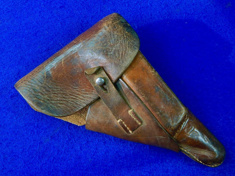 German Germany WW2 Walther P38 Gun Revolver Pistol Leather Holster