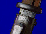 German Germany WWII WW2 Mauser K98 Bayonet Knife Dagger w/ Scabbard