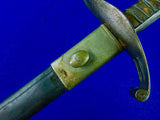 Antique German Germany Austria Austrian WW1 Police Short Sword w/ Scabbard