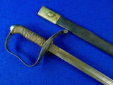 Antique German Germany Austria Austrian WW1 Police Short Sword w/ Scabbard
