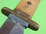 US 1970 Custom Hand Made by HAROLD CORBY Fighting Knife