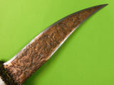 RARE Custom Made Handmade George HALE Bowie HUGE Knife w/ Sheath