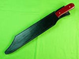 Custom Made Handmade Huge Large Unusual Hunting Fighting Knife & Sheath