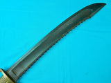 Antique Old Imperial Russian Russia Pre WW1 Large & Heavy Saw Back Sword