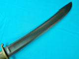 Antique Old Imperial Russian Russia Pre WW1 Large & Heavy Saw Back Sword