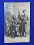 Imperial Russian Russia Antique WW1 Cossack w/ Shashka Sword Photo Postcard f