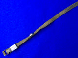 Imperial Russian Russia Caucasian Cossack WW1 Antique Kindjal Sword Leather Belt