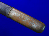 Imperial Russian Russia Caucasian WW1 Antique Child Shashka Sword w/ Scabbard