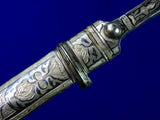 Antique Imperial Russian Russia WW1 Kindjal Fighting Knife Dagger w/ Scabbard