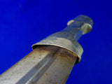 Antique Imperial Russian Russia WW1 Kindjal Fighting Knife Dagger w/ Scabbard