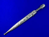 Antique Imperial Russian Russia WW1 Kindjal Fighting Knife Dagger w/ Scabbard