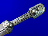 Antique Imperial Russian Russia WW1 Kindjal Fighting Knife Dagger w/ Scabbard