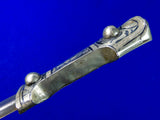 Antique Imperial Russian Russia WW1 Kindjal Fighting Knife Dagger w/ Scabbard