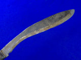 Antique 19 Century Indian India Nepal Kukri Gurkha Fighting Knife w/ Scabbard