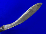 Antique 19 Century Indian India Nepal Kukri Gurkha Fighting Knife w/ Scabbard