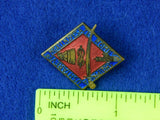 Italian Italy Albania Albanian WW2 Maker Marked Military Army Pin Badge