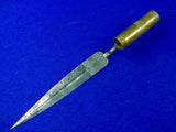 Antique Very Old Italian Italy Late 17 or Early 18 Century Hunting Bayonet Knife