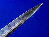 Italian Italy WW2 Officer's Dagger Fighting Knife w/ Scabbard