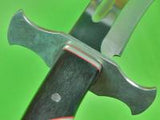 US 2002 Custom Hand Made JAY MAINES Sunrise River Huge Bowie Fighting Knife Cert