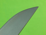 US Custom Hand Made James F. DOWNS Tactical Fighting Knife & Sheath Stone