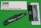 Japan Japanese SOG DUO SD88 Fixed & Folding Blade Knife w/ Box