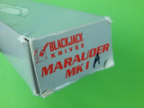 Vintage Japan Made BLACKJACK Marauder MK1 - A Bowie Fighting Knife Sheath Box