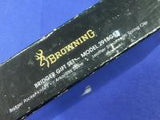 Vintage Japan Japanese Browning Bridger Gift Set Folding Knife Sheath Stone