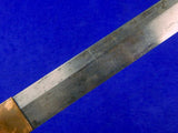 Antique Old Japanese Japan Wakizashi Short Sword Swords Tanto Fighting Knife Knives w/ Scabbard