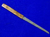 Antique Japanese Japan Small Kozuka Kogatana Knife Knives Dagger for Wakizashi Short Sword