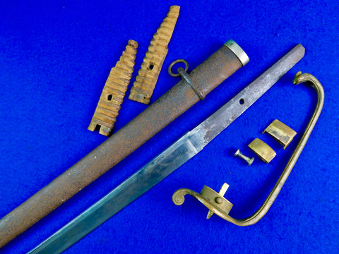 Japanese Japan WW1 WW2 Katana Officer's Sword Antique 17 Century Signed Blade