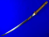 Japanese Japan WW2 Masatsugu Signed Blade Katana Officer's Sword w/ Scabbard