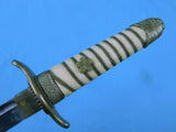 RARE Japanese Japan WW2 Navy Naval Officer's Dagger Fighting Knife & Scabbard