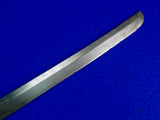 Japanese Japan WW2 Pilot Tanker Katana Officer's Sword Antique Blade
