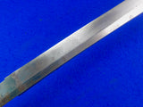 Japanese Japan WW2 Pilot Tanker Katana Officer's Sword Antique Blade