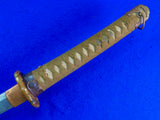 Japanese Japan WW2 Pilot Tanker Katana Officer's Sword Antique Blade