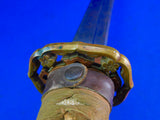 Japanese Japan WW2 Pilot Tanker Katana Officer's Sword Antique Blade
