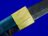Japanese Japan WW2 Tachi Sword Antique Signed Katana Blade w/ Scabbard