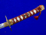 Vintage Old Japan Japanese Katana Doll Mini Miniature Toy Sword w/ Scabbard