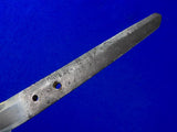 Antique VERY OLD Japanese Japan Katana Koto Signed Unsho Ju Tadasada Sword Blade